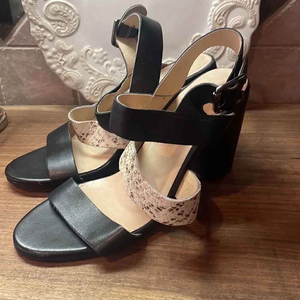DIBA Tred 3 Strap Heels - 8 - Great Condition
